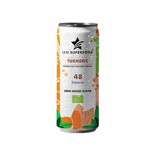 I am Supersoda - Turmeric - 250ml Statiegeldblik