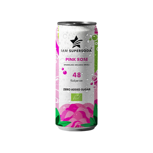 I am Supersoda - Pink Rose - 250ml Statiegeldblik