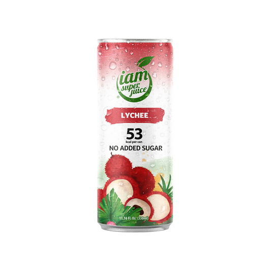 I am Superjuice - Lychee - 330ml Statiegeldblik