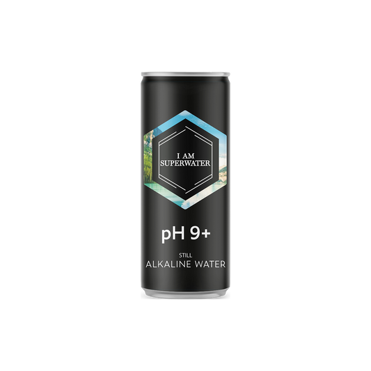 330 ml Alkaline Water pH 9+ I am Superwater