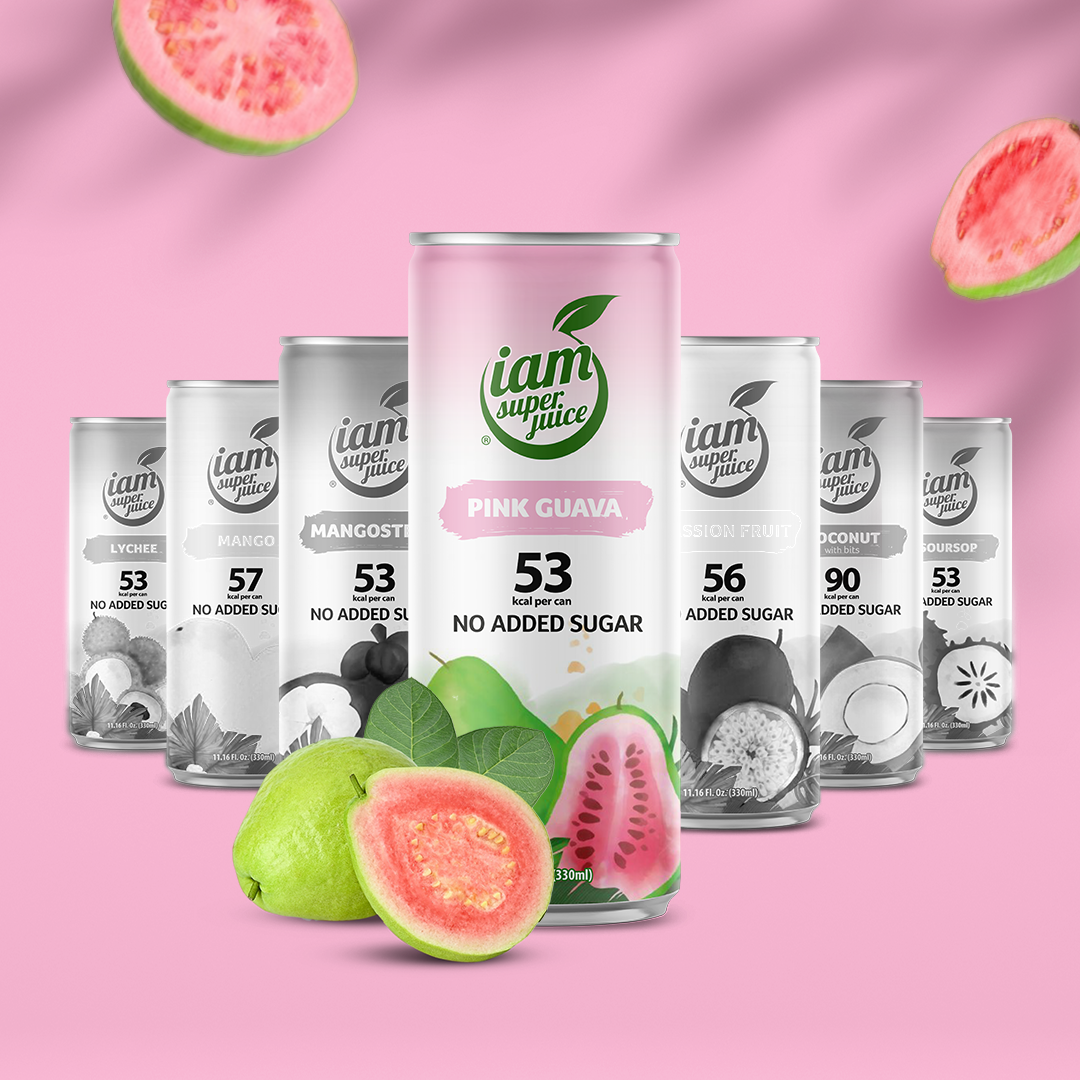 I am Superjuice - Pink Guava - 330ml Statiegeldblik