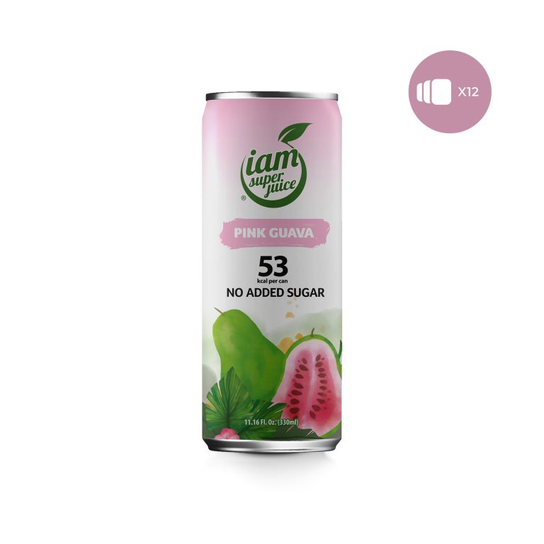 I am Superjuice - Pink Guava - 330ml Statiegeldblik