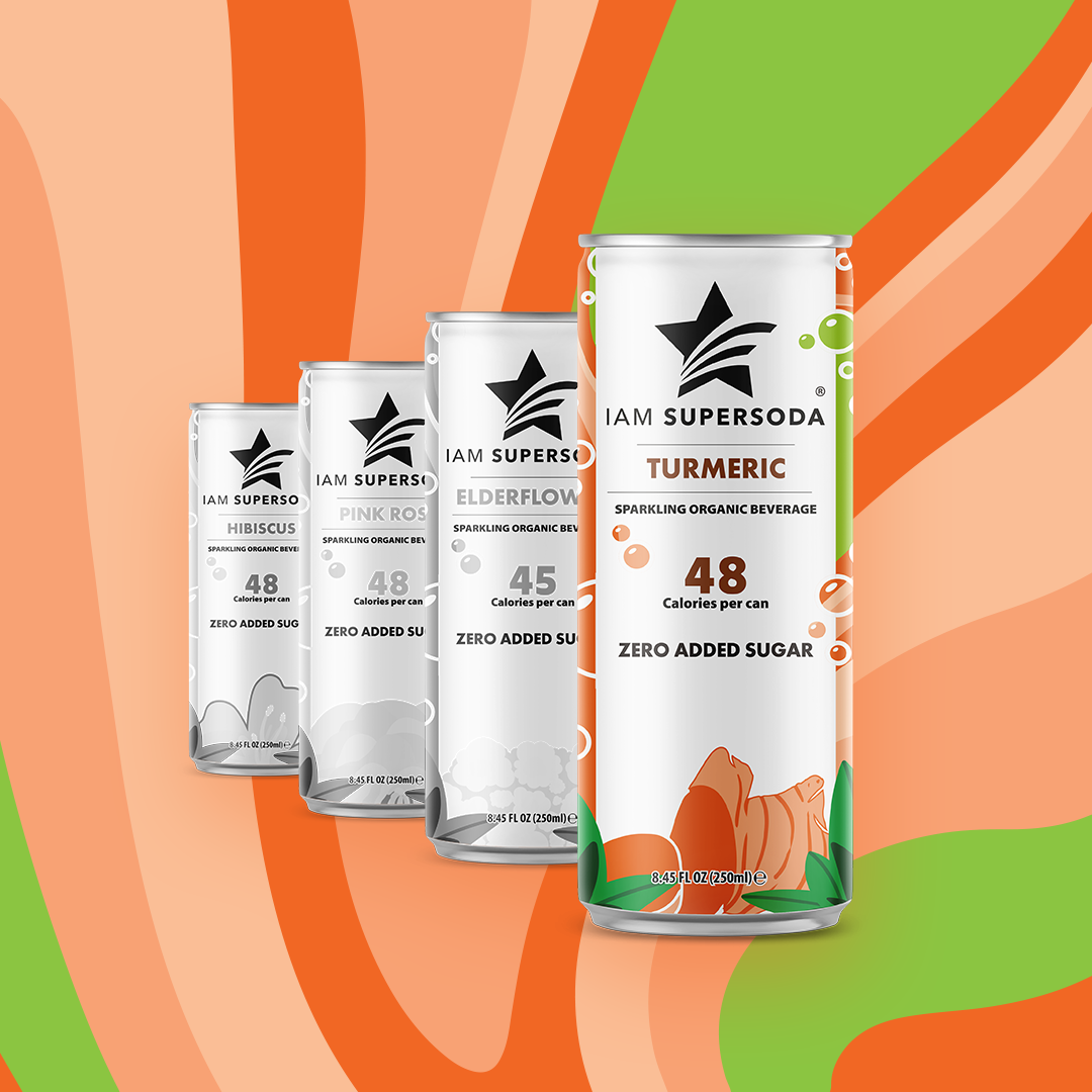 I am Supersoda - Turmeric - 250ml Statiegeldblik