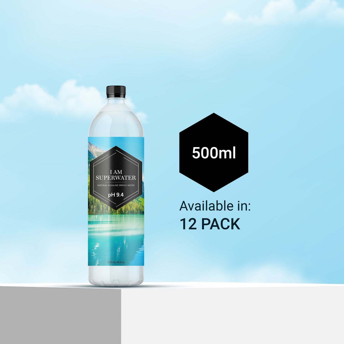 I am Superwater 500ml Statiegeld