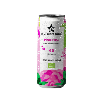 I am Supersoda - Pink Rose - 250ml Statiegeldblik