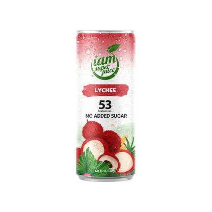 I am Superjuice - Lychee - 330ml Statiegeldblik