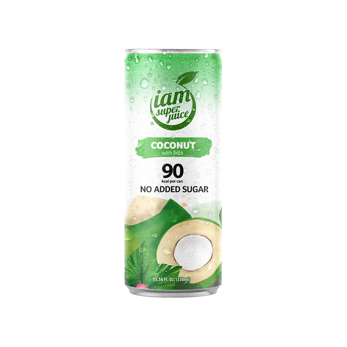 I am Superjuice - Coconut - 330ml Statiegeldblik