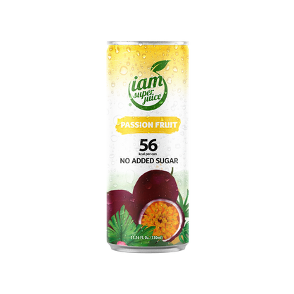 I am Superjuice - Passion Fruit - 330ml Statiegeldblik