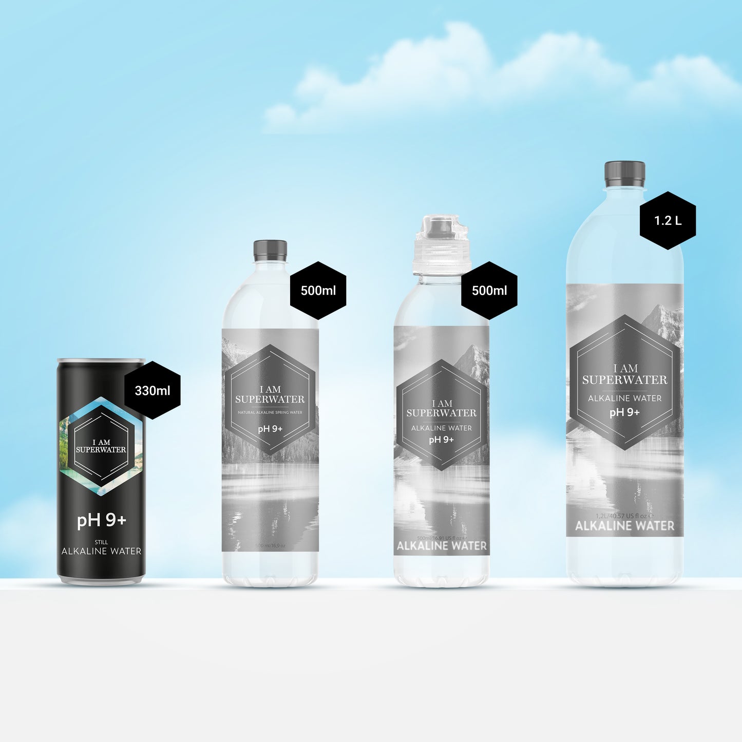 I am Superwater 330ml Statiegeld
