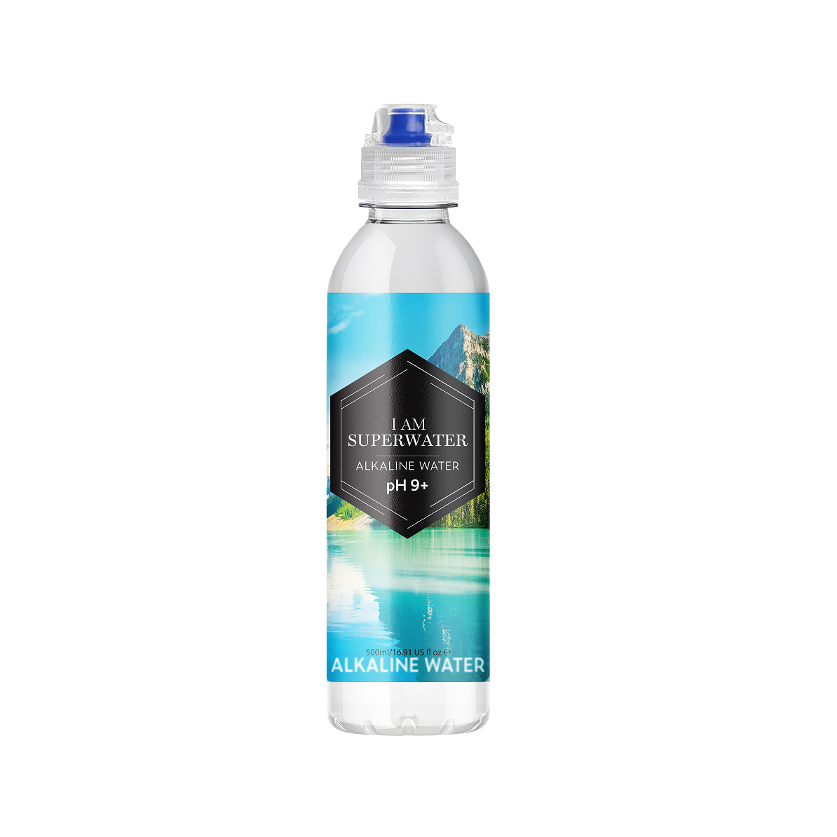 I am Superwater Sports Bottle 500ml