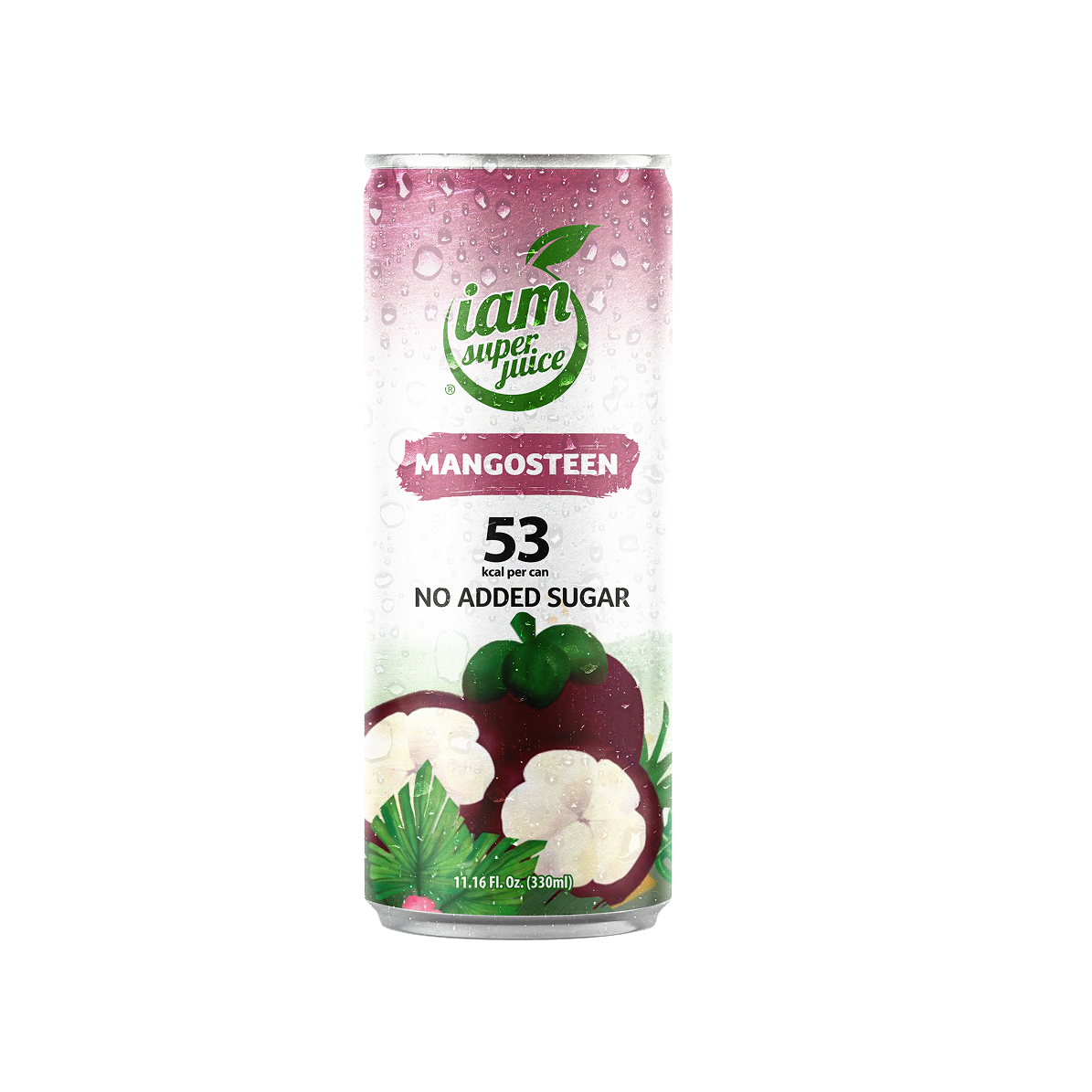 I am Superjuice - Mangosteen - 330ml Statiegeldblik