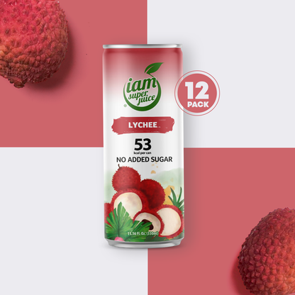 I am Superjuice - Lychee - 330ml Statiegeldblik