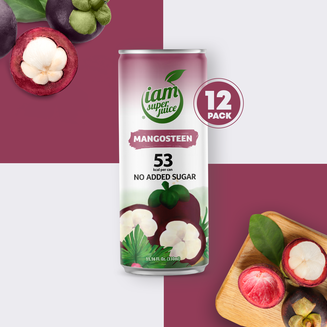 I am Superjuice - Mangosteen - 330ml Statiegeldblik