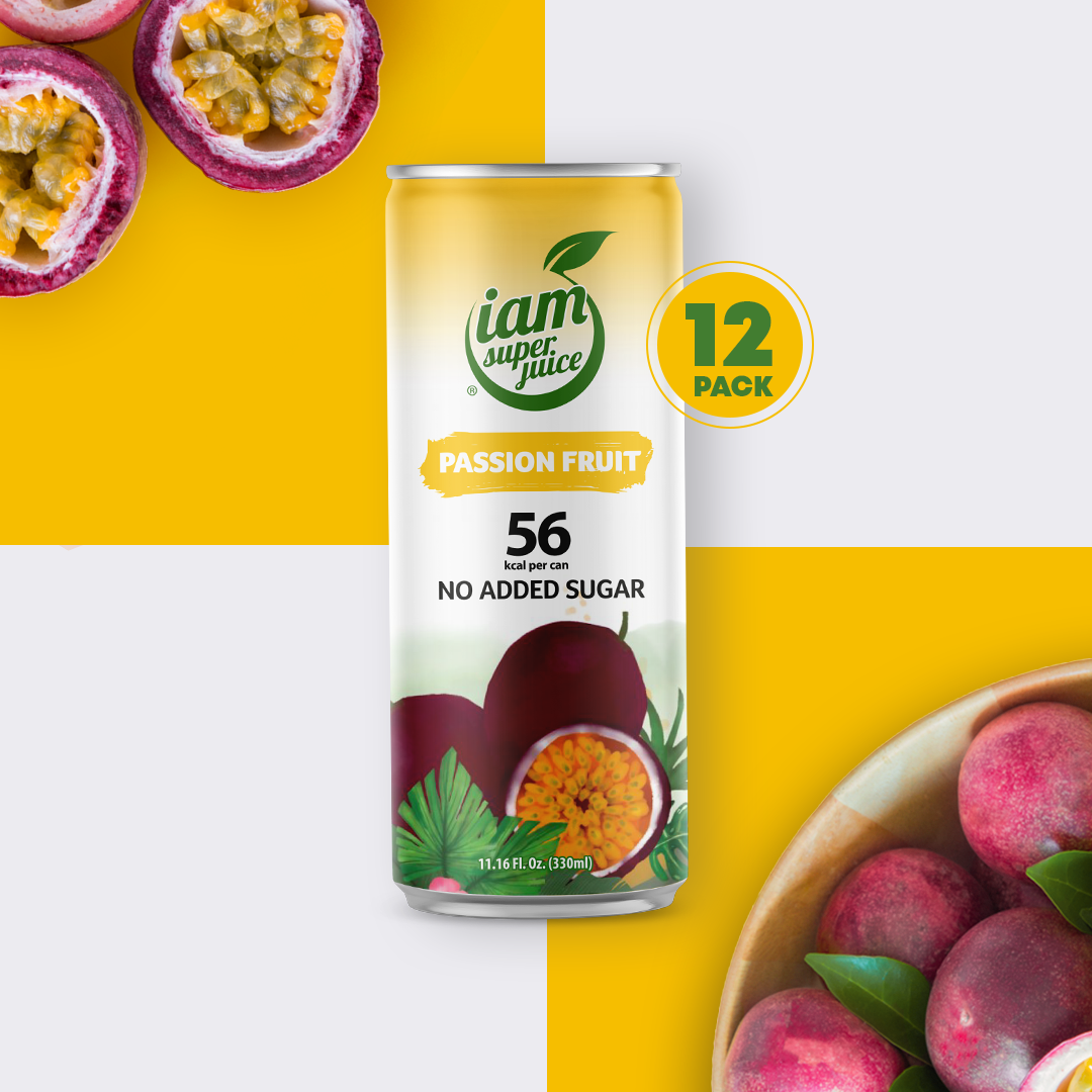 I am Superjuice - Passion Fruit - 330ml Statiegeldblik