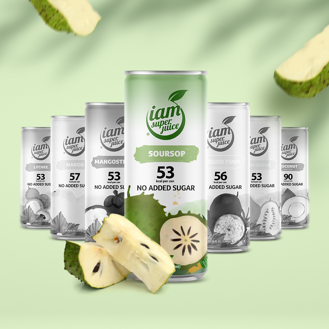 I am Superjuice - Soursop - 330ml Statiegeldblik