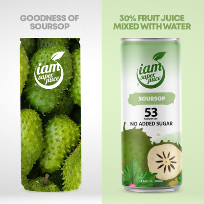 I am Superjuice - Soursop - 330ml Statiegeldblik