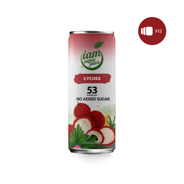 I am Superjuice - Lychee - 330ml Statiegeldblik