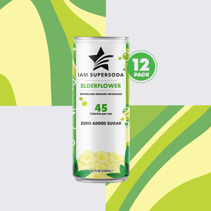 I am Supersoda - Elderflower - 250ml Statiegeldblik