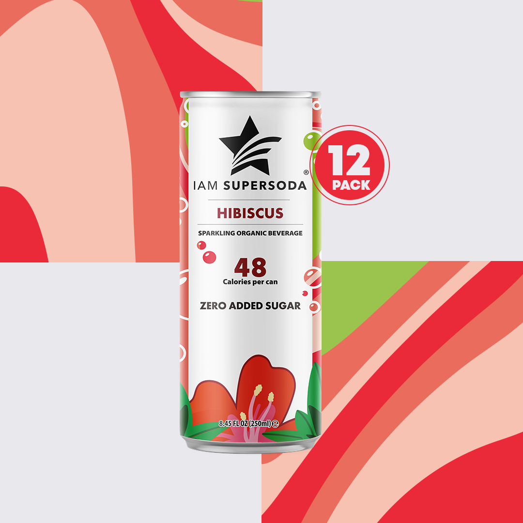 I am Supersoda - Hibiscus - 250ml Statiegeldblik