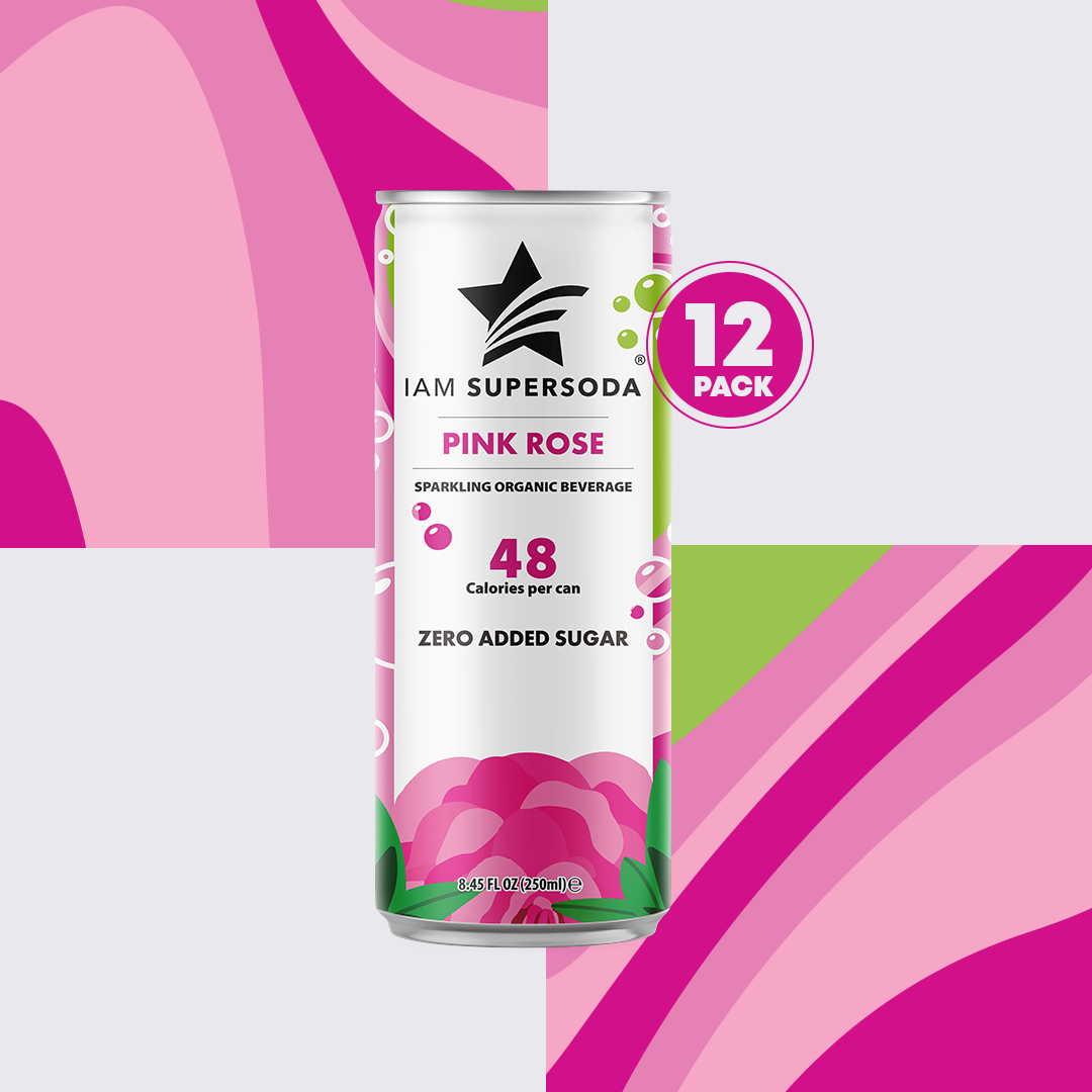 I am Supersoda - Pink Rose - 250ml Statiegeldblik