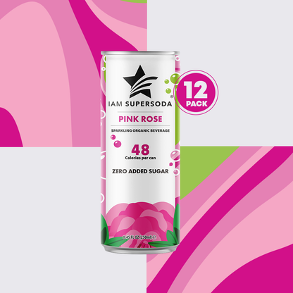 I am Supersoda - Pink Rose - 250ml Statiegeldblik