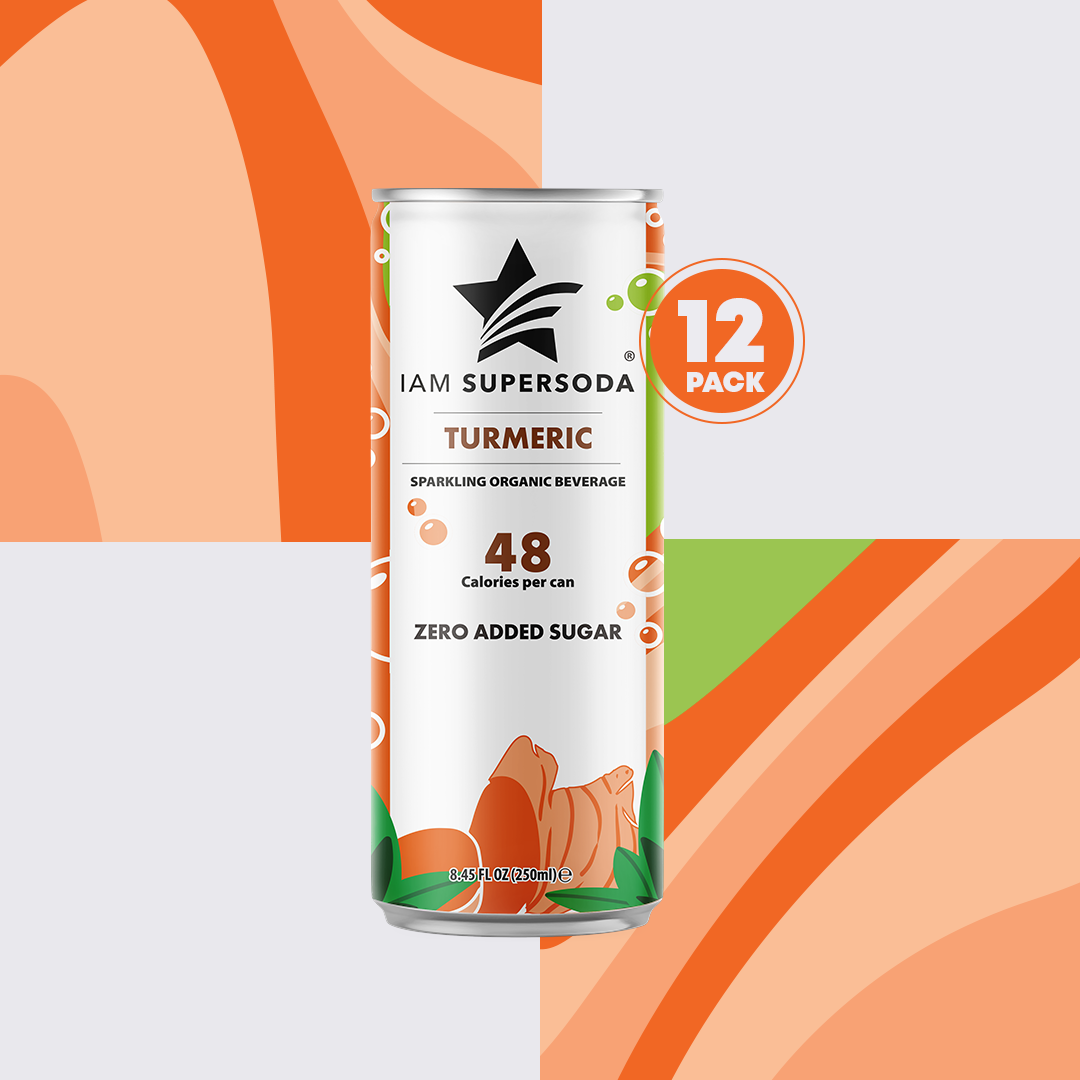 I am Supersoda - Turmeric - 250ml Statiegeldblik