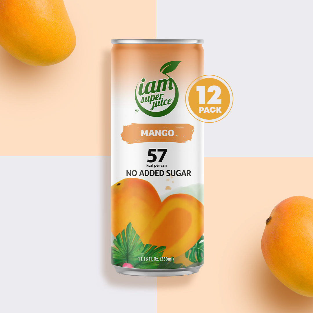 I am Superjuice - Mango - 330ml Statiegeldblik