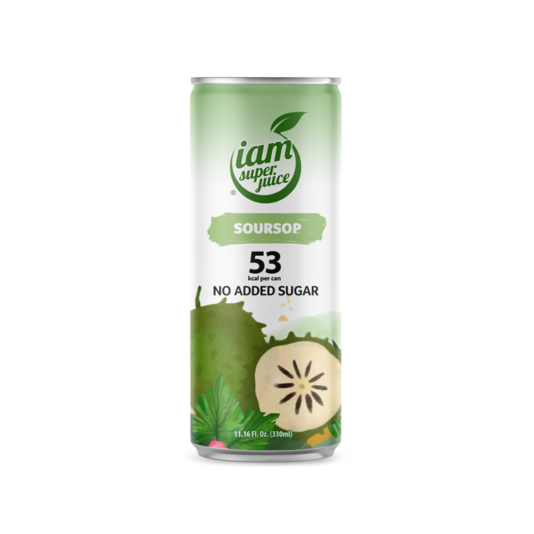 I am Superjuice - Soursop - 330ml Statiegeldblik