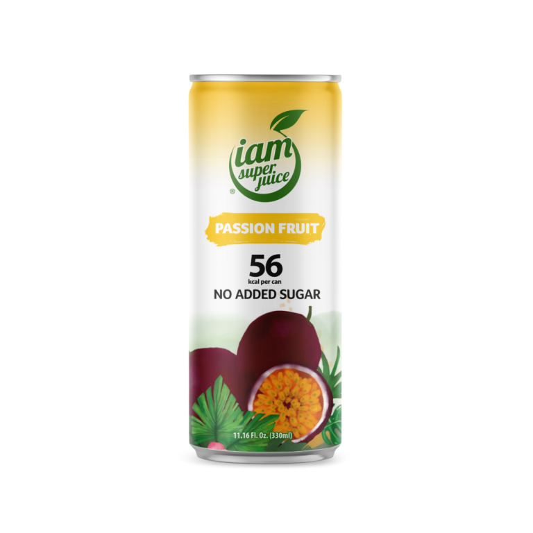 I am Superjuice - Passion Fruit - 330ml Statiegeldblik