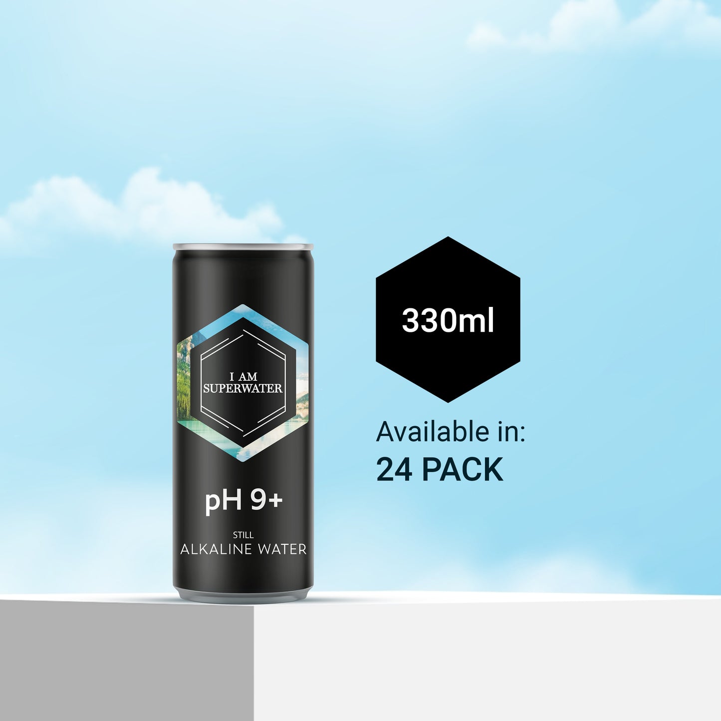 I am Superwater 330ml Statiegeld