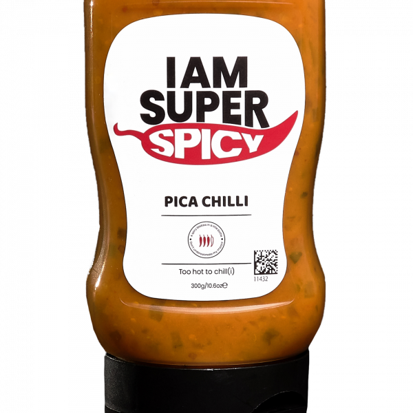 I am Superspicy - Hot sauces & chutneys - Pica Chilli 310g (sour piccalilli sauce made of pickles and mustard mixed with Habanero chili peppers)