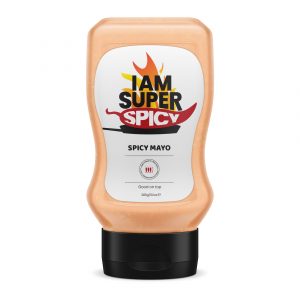 I am Superspicy - Hot sauces & chutneys - Spicy Mayo 285g (mayonnaise mixed with Madame Jeanette Pepper and red Habanero chili peppers)